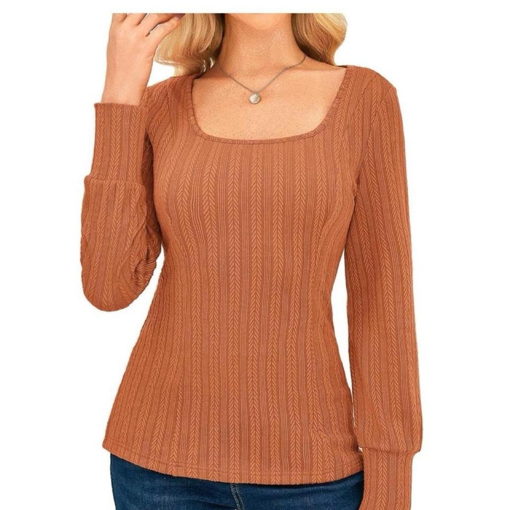 GRACE KARIN Women's Long Sleeve Trendy Top